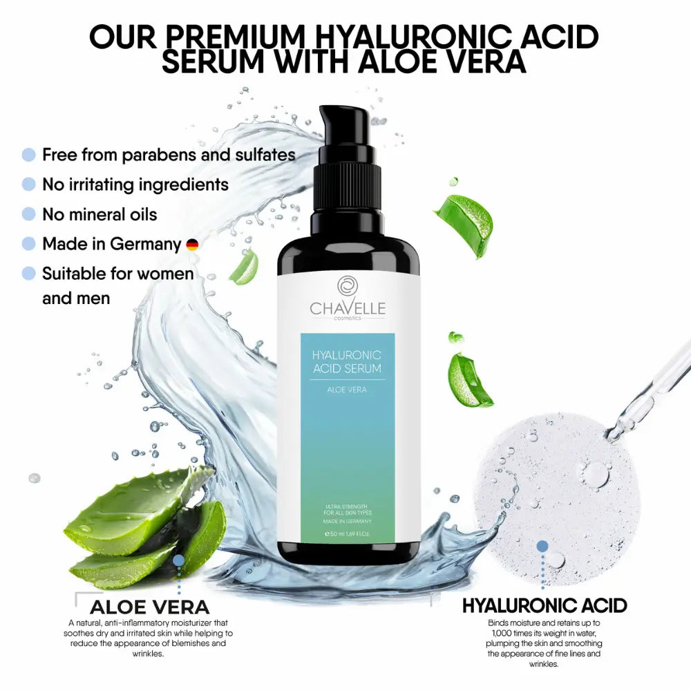 Hyaluronic Acid Serum with Aloe Vera